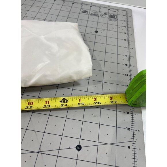 Calvin Klein White Puffer Jacket Down Fill Hidden Hood Women's Size M ~~minty~~ - Picture 16 of 16